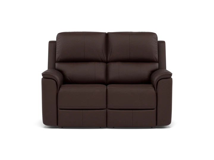 Hank Leather Fully Loaded Zero Gravity Reclining Loveseat